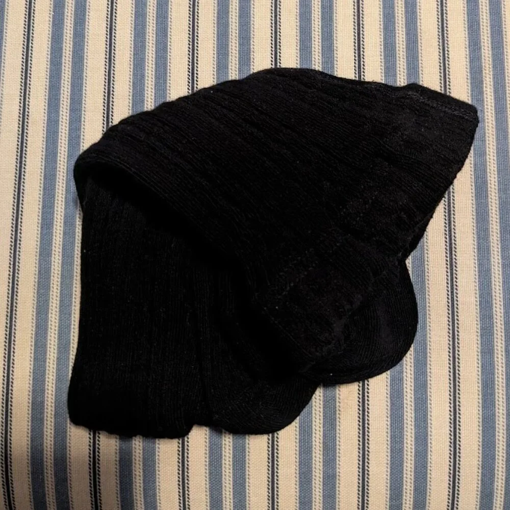 2 For $5! NWOT Kid's Next Brand Ribbed Knit Sweater Tights, fits age 2-3 years